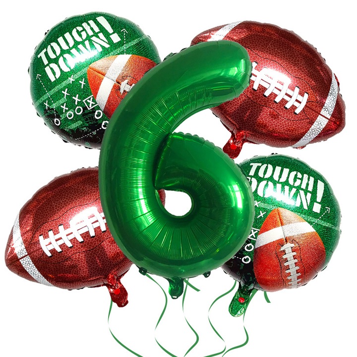 Super Bowl témájú fólia lufi szett, Enforose, 18x32 hüvelyk