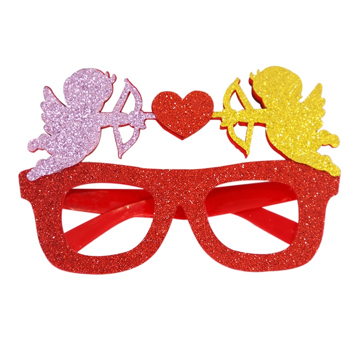 Enforose szemüvegkeret, partyszemüveg szett, műanyag, többszínű