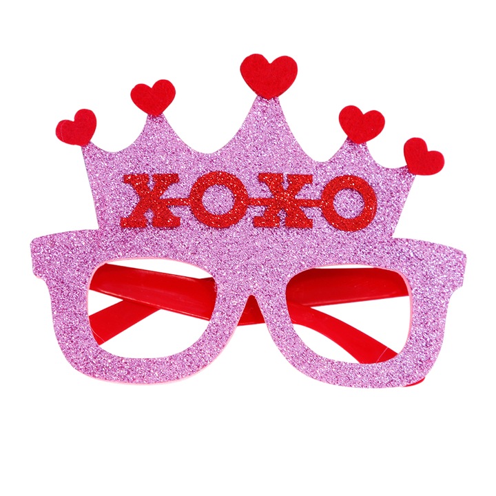 Enforose szemüvegkeret, partyszemüveg szett, műanyag, többszínű