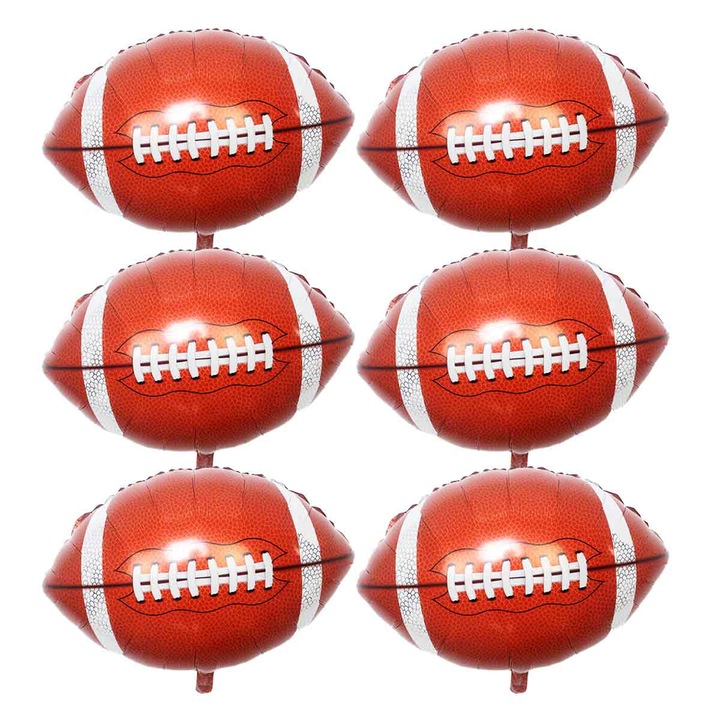 Fólia Lufi Szett, 6 db-os, Rögbi, Enforose, 21x18x6cm, Standard Szín