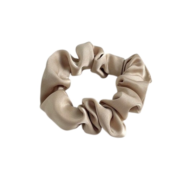 Banda de par elastica vintage, eleganta, maro, 7.5cm