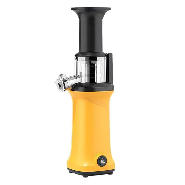 Мултифункционална сокоизстисквачка Fudisenn, шнекова сокоизстисквачка, 120W, 400ML, оранжева, разглобяема