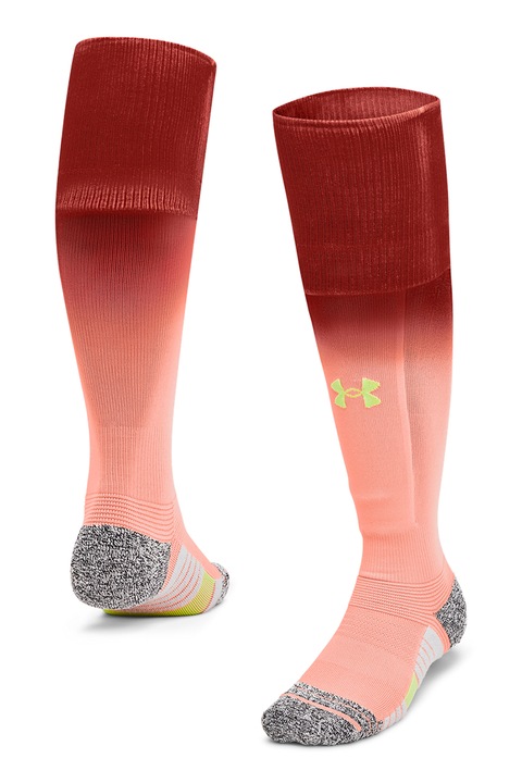 Under Armour, Sosete pentru fotbal Megnetico, Roz somon/Rosu inchis