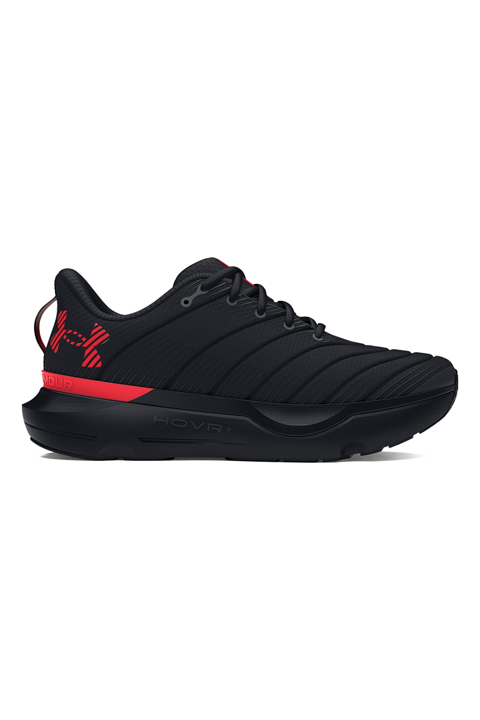 Under Armour, Pantofi pentru alergare Infinite Pro Warm, Negru, Corai, 10.5