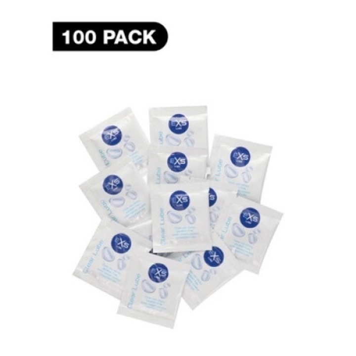 Презервативи с лубрикант, 100 бр., EXS