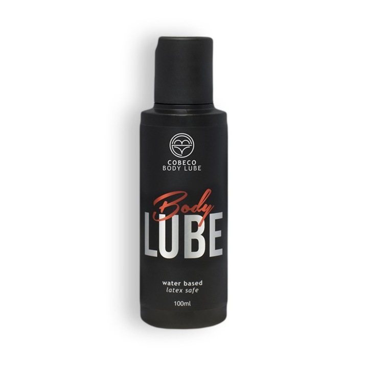 Лубрикант крем Cobeco Body Lube, на водна основа, съвместим с латекс, естествен лубрикант, 100 ml