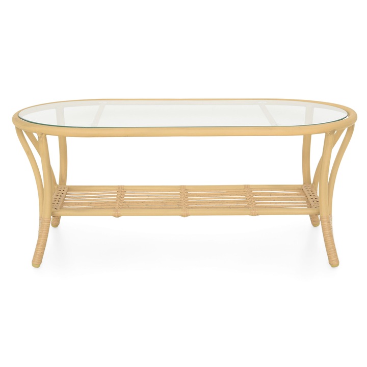 Masuta gradina/terasa, Maison Mex SURABAYA, L.100 l.50 H.40 cm, natur