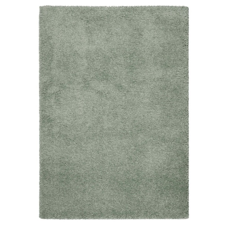 Covor living / dormitor Balta Feel 71351044, 200 x 290 cm, poliester, verde, dreptunghiular