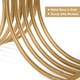 Masa consola moderna, Tribesigns, 100x30cm, alb, 80cm inaltime, picioare metalice geometrice