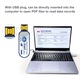 Термометър Data Logger ULogs5, Записване и изтегляне на данни през USB в PDF, CSV формат, 30 000 отчитания, за хладилно съхранение и транспорт