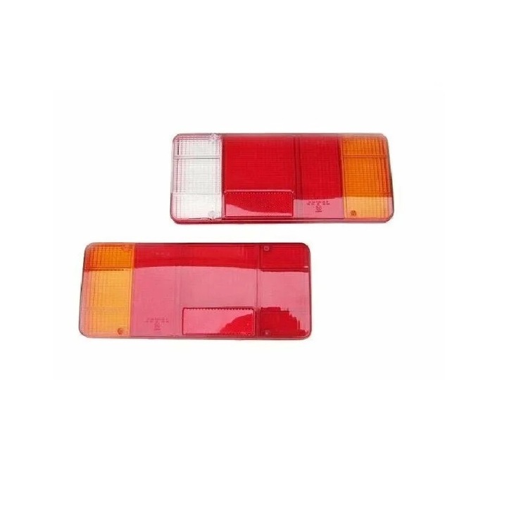 Set 2 sticla, ochelari stop spate dispersor lampa pentru Iveco Daily, Iveco Eurocargo, Fiat Ducato, Peugeot Boxer, Citroen Jumper