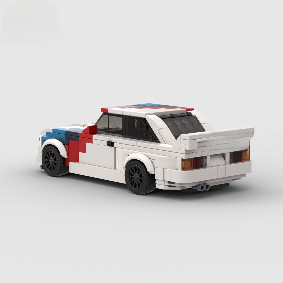 Set jucarie de asamblare masina de curse Speed Series, Cozevdnt, 8-grid ...