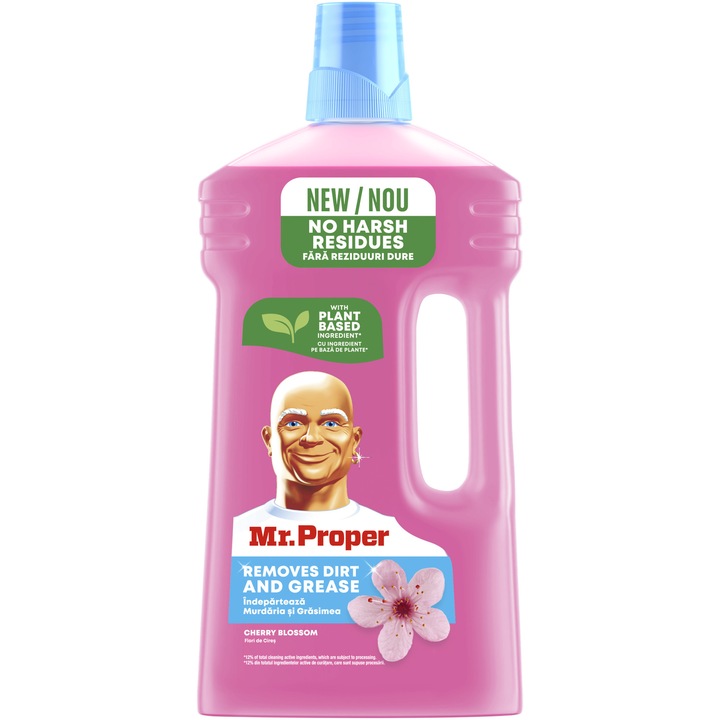 Почистващ препарат за повърхности Mr. Proper Flower&Spring, 1 л