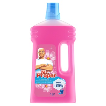 Detergent universal pentru suprafete Mr. Proper Flower&Spring, 1 L Detergent universal pentru suprafete Mr. Proper Flower&Spring, 1 L