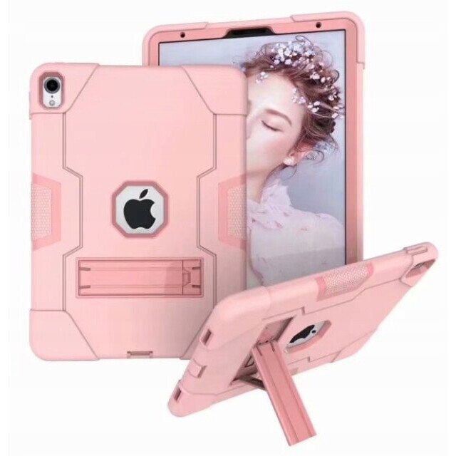 Husa pentru iPad 10.2, silicon, rezistent la socuri, roz