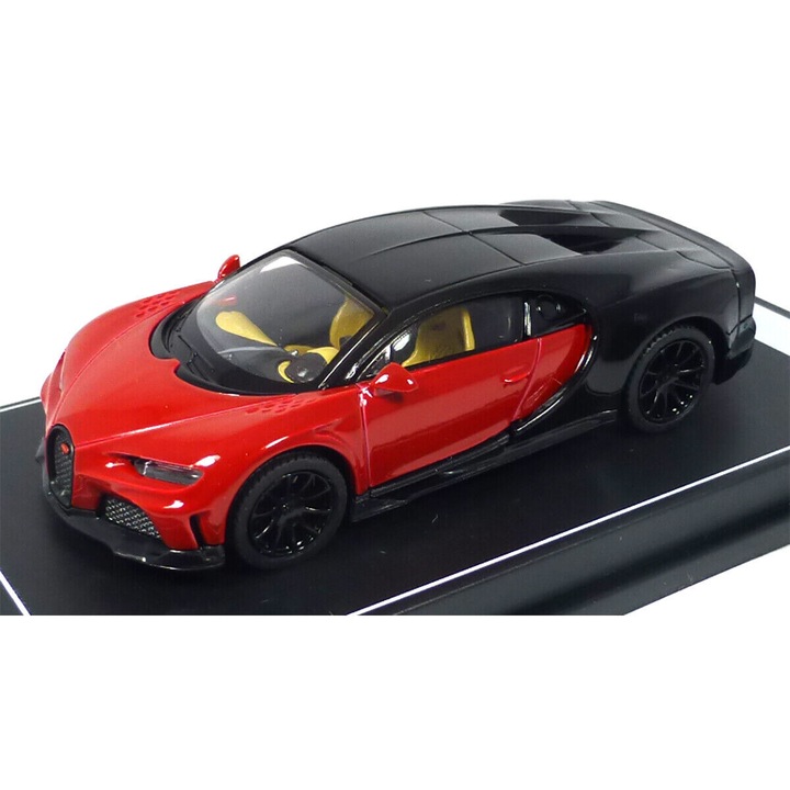 Bugatti Chiron Supersport Red 1:64 Kinsmart modellautó