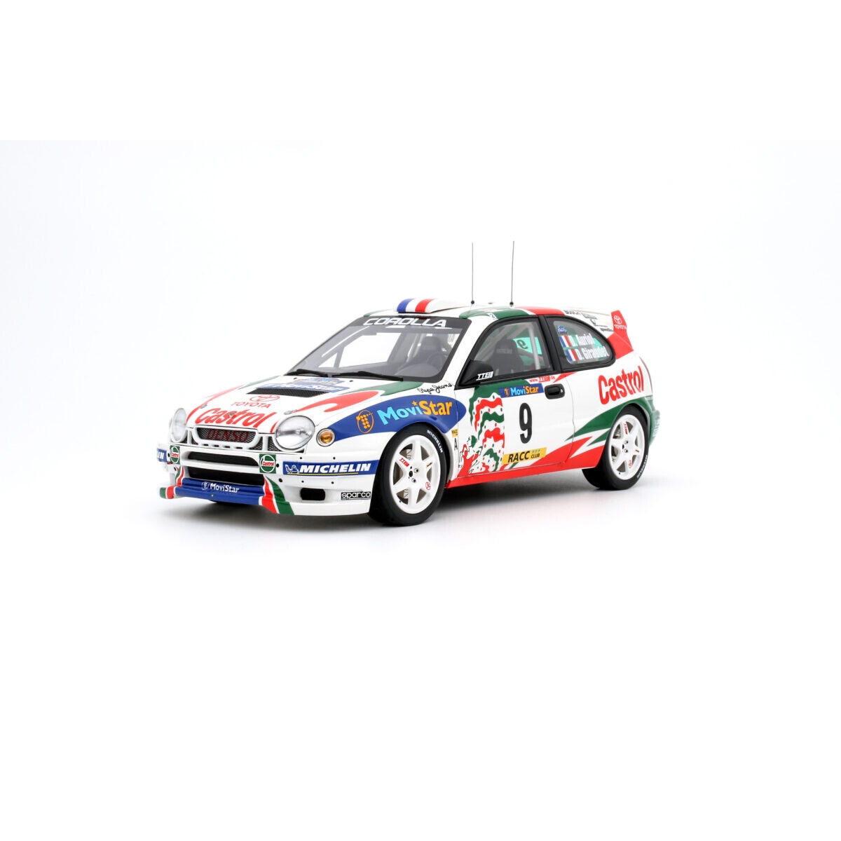Macheta auto Toyota Corolla WRC 1:18 Otto Models (OT1102) - eMAG.ro