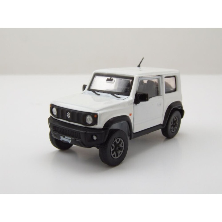 Macheta auto Suzuki Jimny Jb74 2018 Alb LDH 1:64 BM Creations