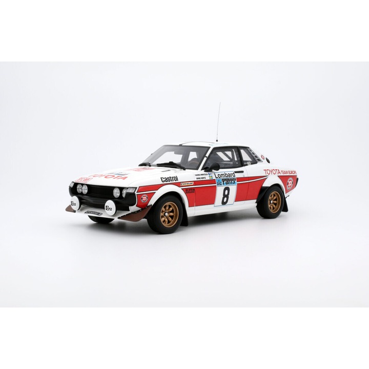 Modelautó Toyota Celica Ra21 White Rac Rally 1977, 1:18 Otto Models (OT1044)