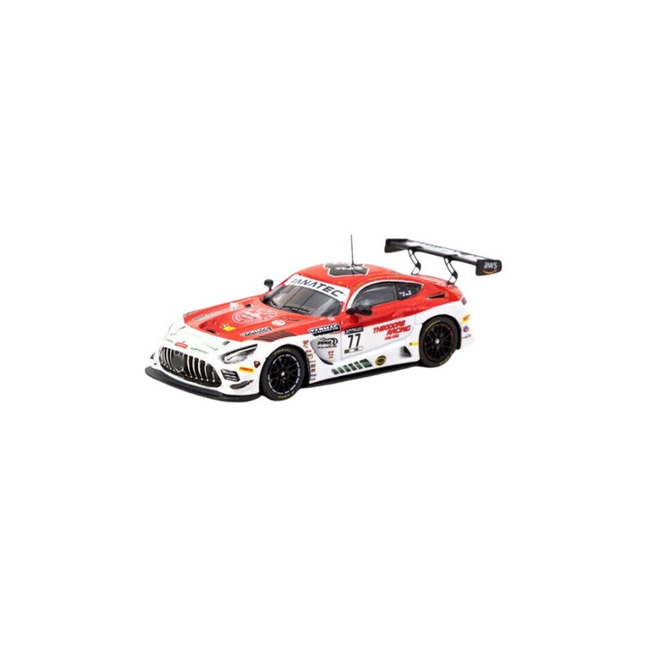 Modell autó Mercedes Amg Gt3 Craft-Bamboo Racing #77r. Marciello Juncadella 1:64 Aszfalt