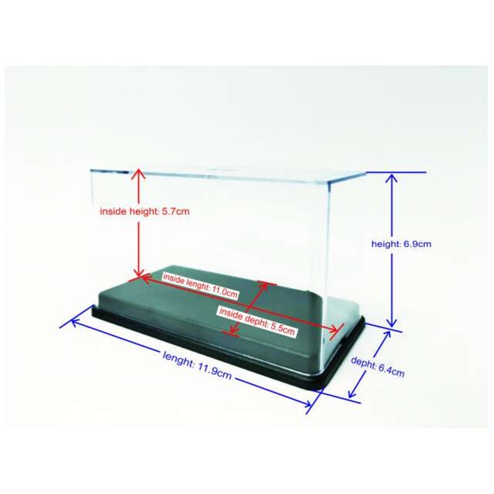 Plexi vitrin, 1:64 Triple9