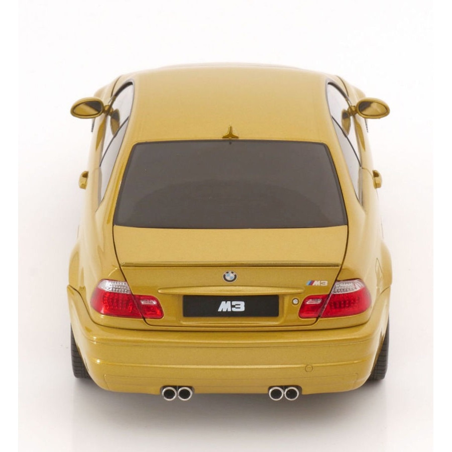 Macheta auto BMW M3 CSL E46 2000 Galben Ed. Limitata 1000 Buc 1:18