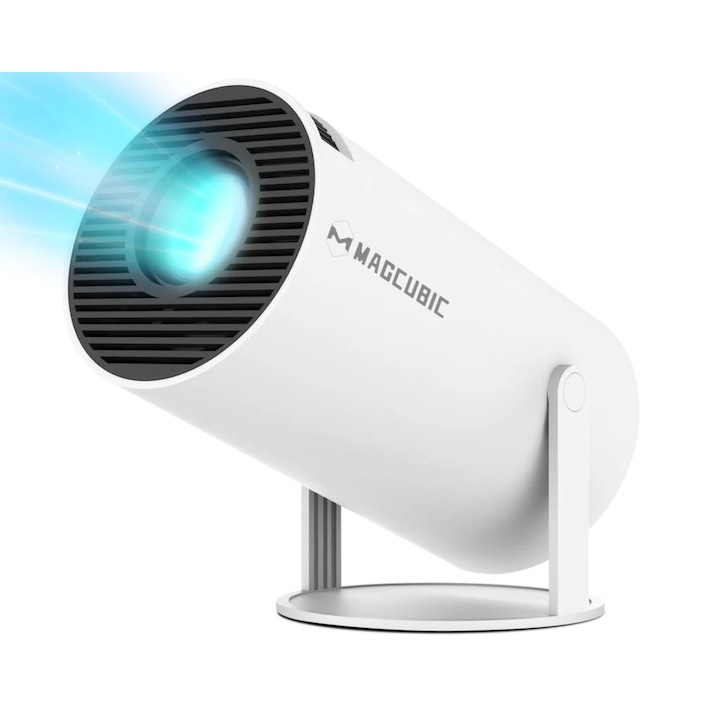 Videoproiector portabil Xgimi MoGo 2 Pro 1080p + suport Multi-Angle, Android TV, 400 ISO, focalizare automata, WiFi, Bluetooth, alimentare USB-C
