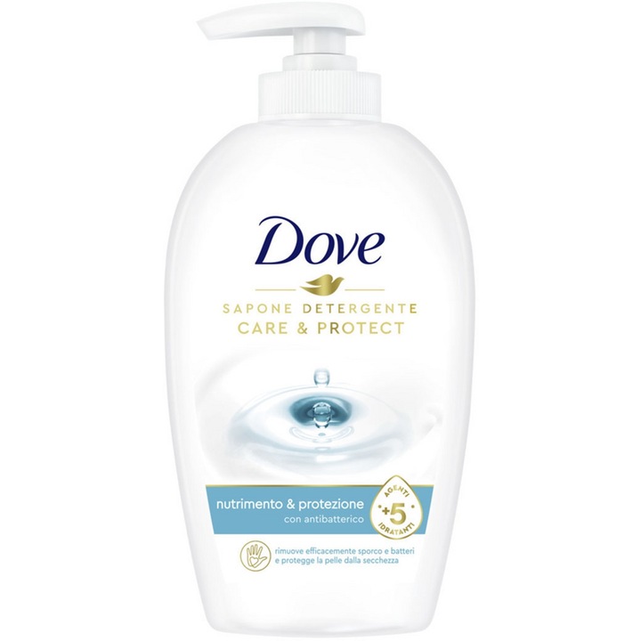 Крем сапун Dove, Care & Protect, 250 мл