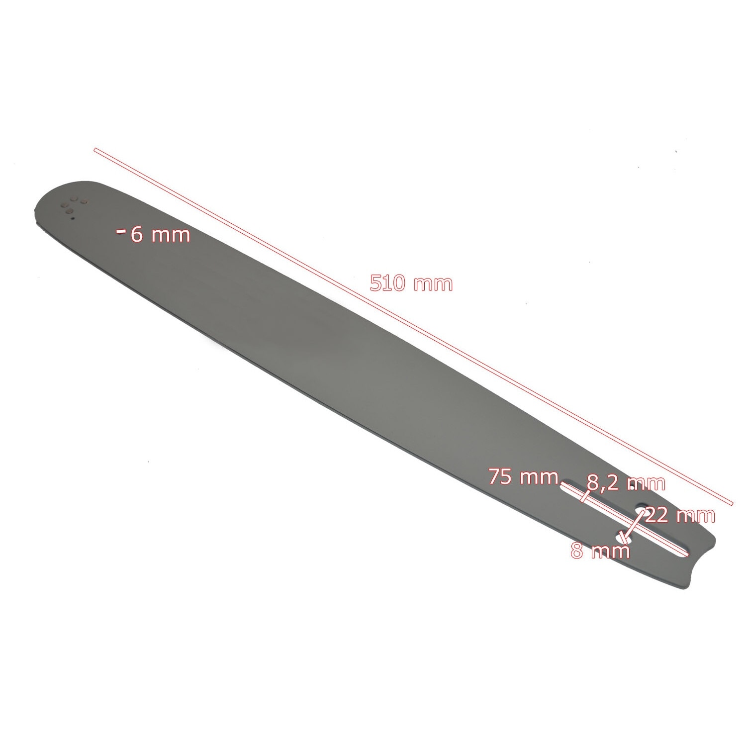 Guide 45cm 1,5mm 0,325 72 Maillons + 4 Chaînes Pour Tronçonneuse MATRIX MCS46-45-1
