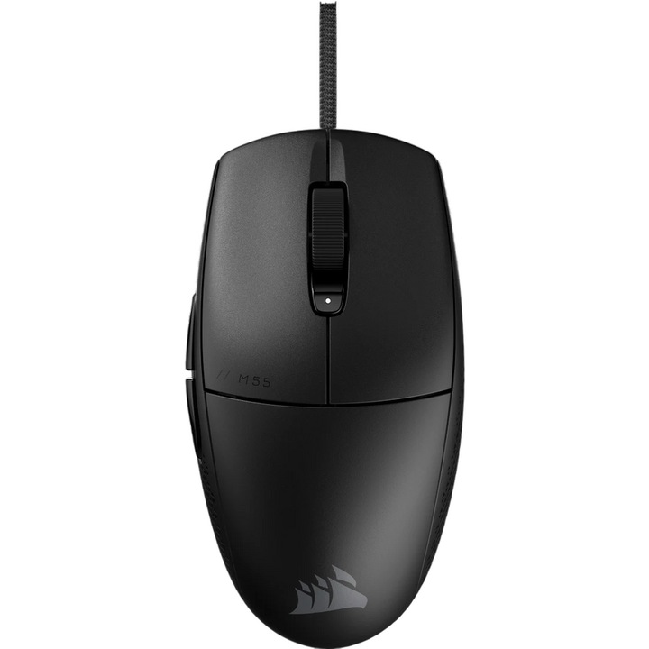 Мишка Corsair M55 Lightweight, 16000 DPI, 55g, USB, черна