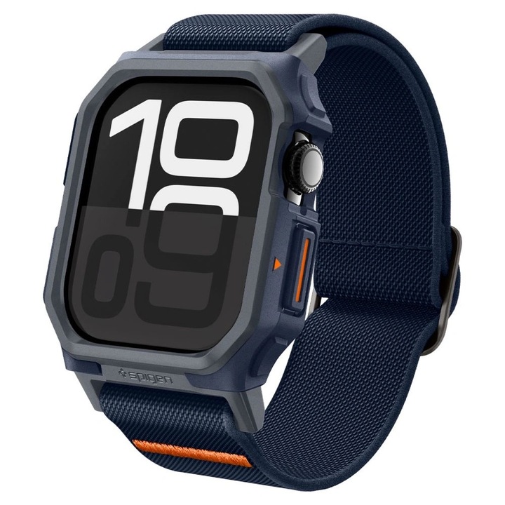 Banda Spigen Lite Fit "Pro" pentru Apple Watch, albastru navy, set 1x