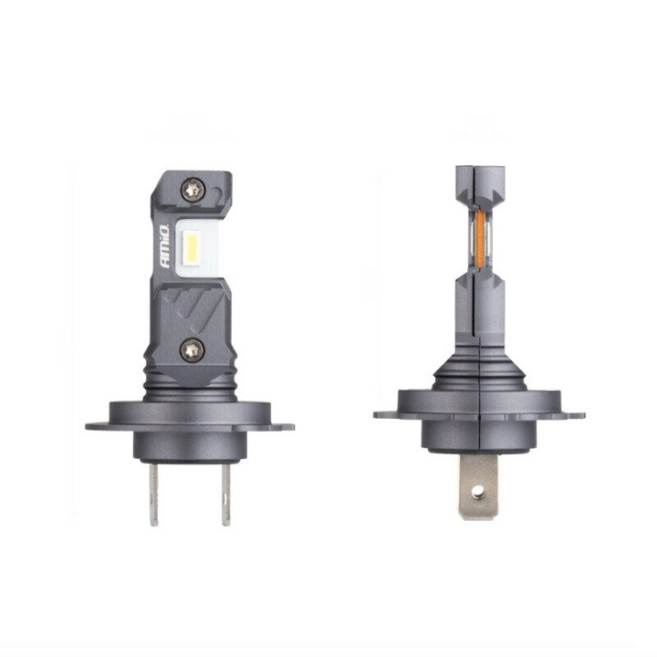 2db izzós készlet, H7-H18, LED, 12V, 60W, 5600lm, 6000K, ventilátorral, Canbus, Hybrid 04115 Amio