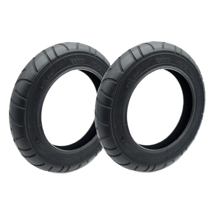 Комплект 2x гуми 10x2-6.1 Wanda Black за Xiaomi M365 / M365 PRO / PRO 2 / 1S / Essential / Mi 3