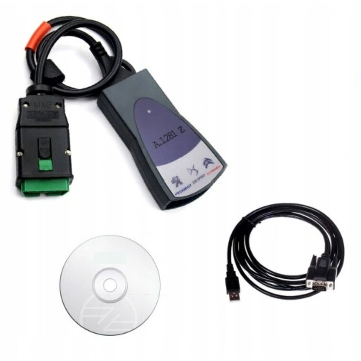 Teszter és autódiagnosztika CITROEN PEUGEOT Diagbox SILVER, több funkciós, szett