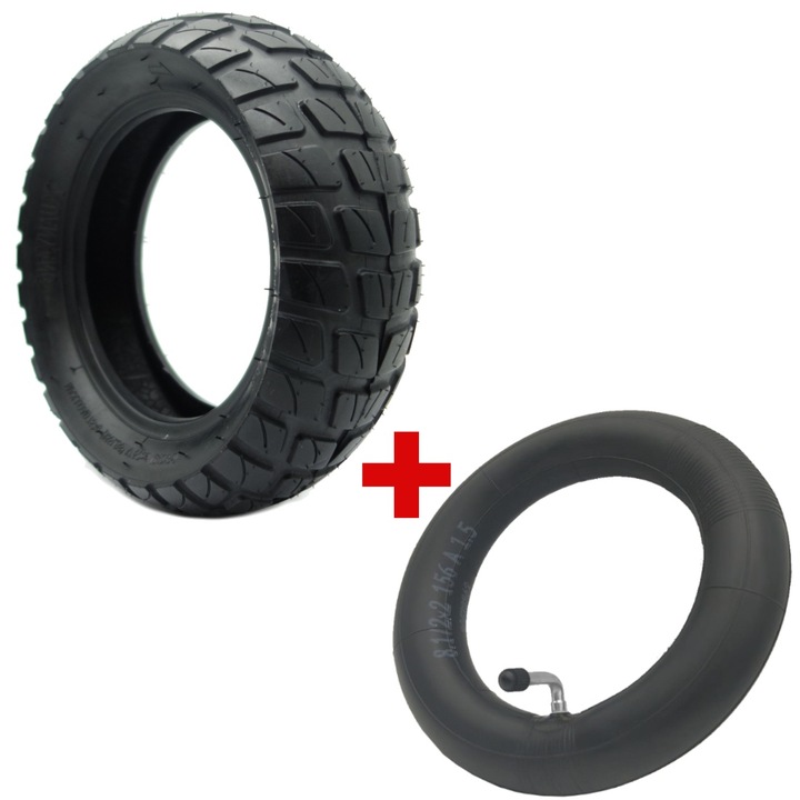 Set Anvelopa 8.5x3 + Camera de Aer pentru Trotinete Electrice KuKirin G2 PRO 2022