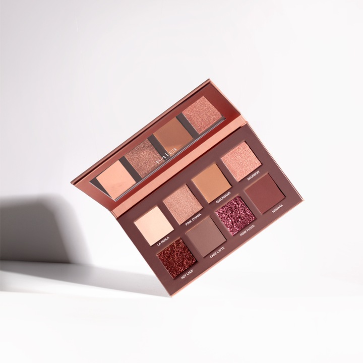 Палитра сенки за очи Mia Makeup 02 Rose Game, 11, 8 g