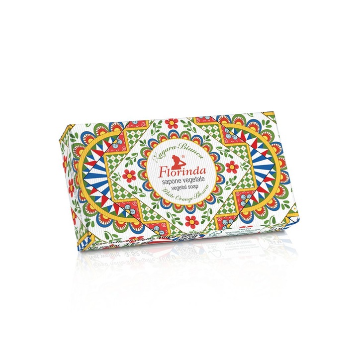 Растителен сапун Бял портокалов цвят, BOTTEGHE DEL SOLE, Florinda, 100 g