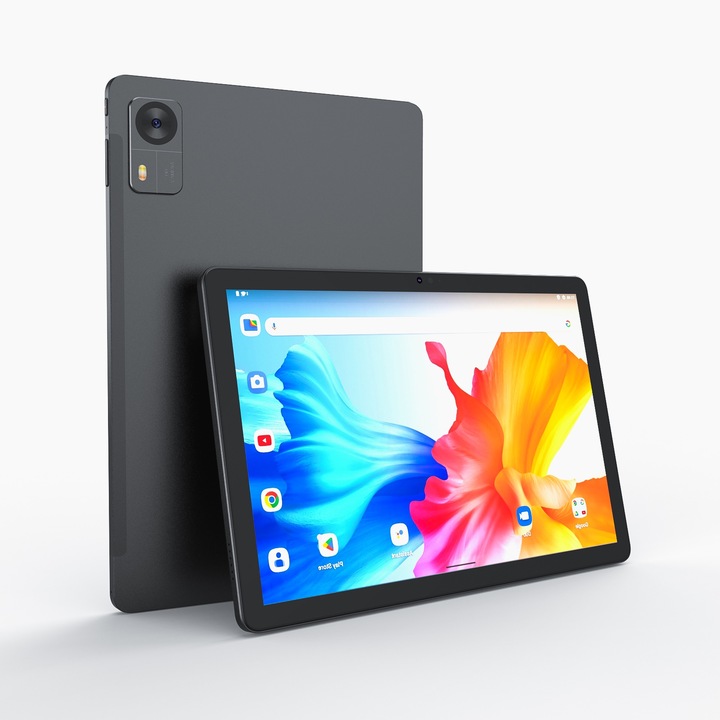 Tableta GPS Special setata pentru camion de 10 inci, Android 13, Opt-nuclee, 12GB RAM+128GB ROM, 6000mAH, camera dubla 5+13MP, 2.4G+5G WIFI, Bluetooth, Gri