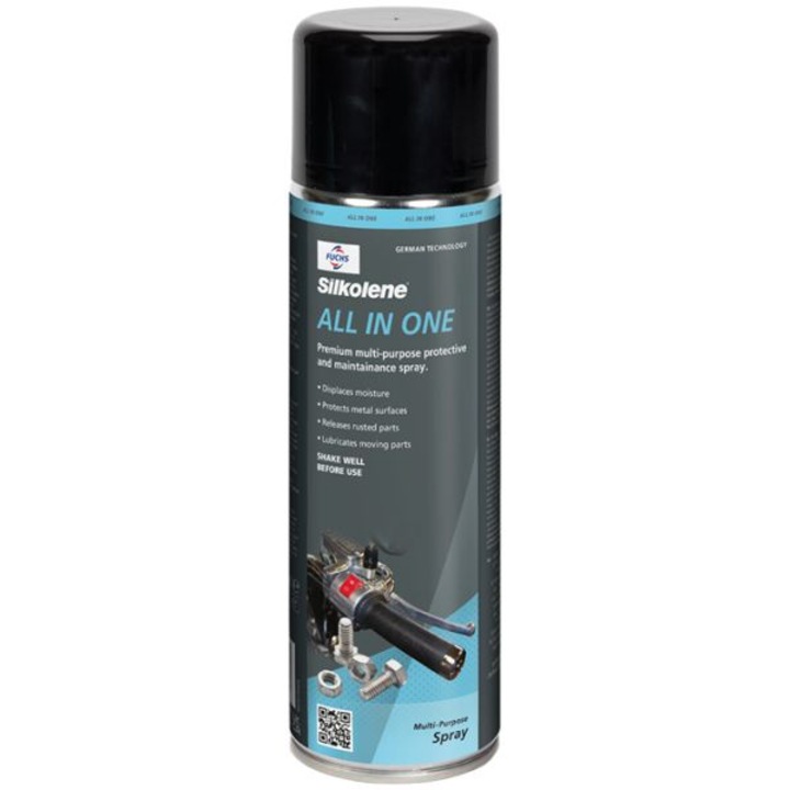 Spray Agent Anticoroziune Moto Silkolene ALL IN ONE 0, 5L