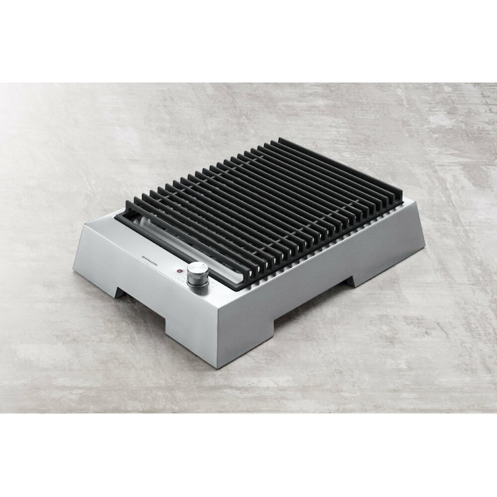 Mini aragaz Bartscher, Inox, 1 arzator tip wok, Argintiu / Negru