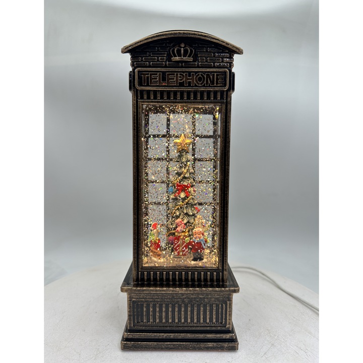 Интерактивна фигурка "Телефонна кабина №3" сняг