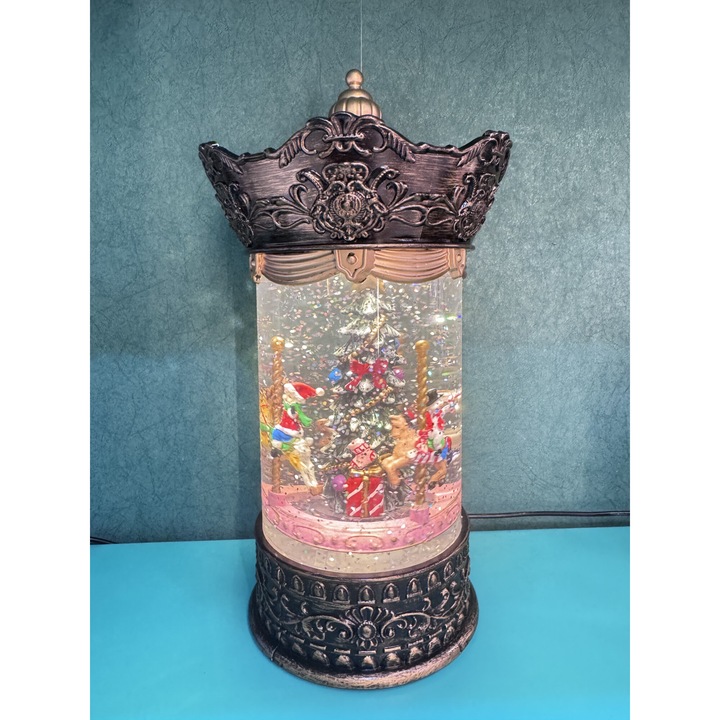 Интерактивна фигурка "Коледна свещ №8" сняг