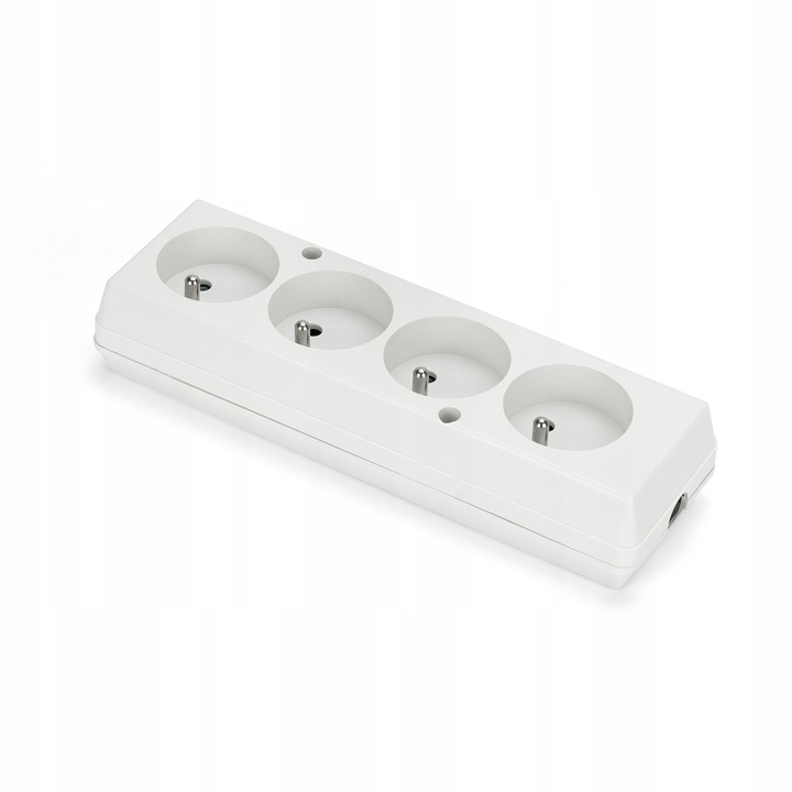 Контакт Montis, Електрически, 230 V, Пластмаса, 4x Контакти, Бял