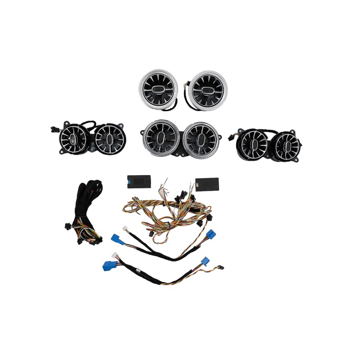 Oldal Szellőzőrácsok elöl és hátul 64 szín Mercedes S-Osztály W222 2013-2020