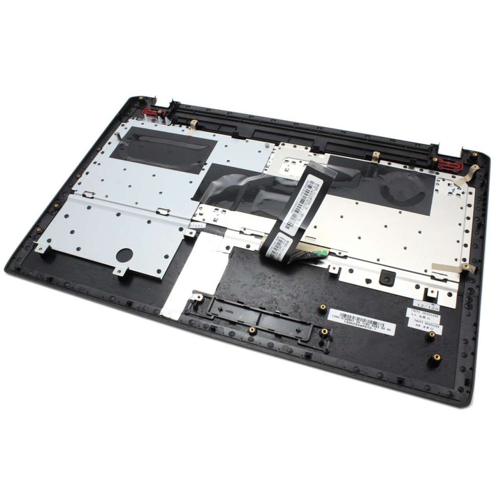 Billentyűzet Asus Black 04GNZ51KUS00-1 készülékhez sötétbarna csuklótámaszral, 11224000884 sötétbarna csuklótámaszral, 13GNZ54AP0101 sötétbarna csuklótámaszral