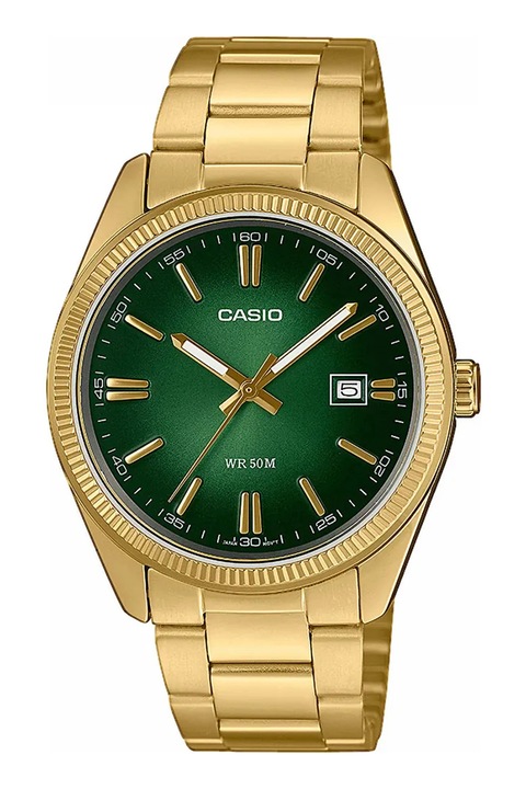 Casio, Ceas cu bratara metalica, Auriu