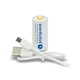 everActive micro USB батерия 16340 3.7 V Li-ion, серия 700, 650 mAh, с BOX защита