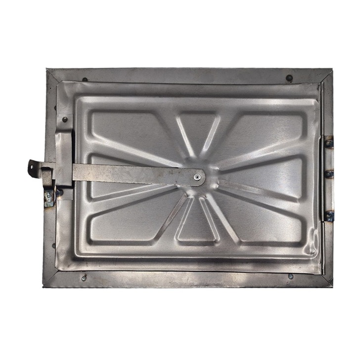 Usa pentru soba, din tabla, 340 x 255 mm