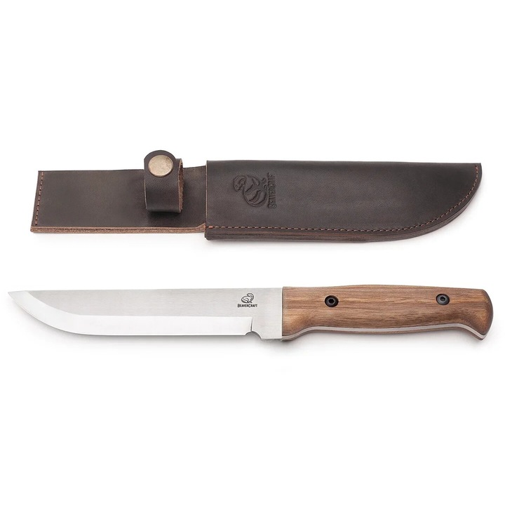 Cutit tactic cu teaca din piele, BeaverCraft