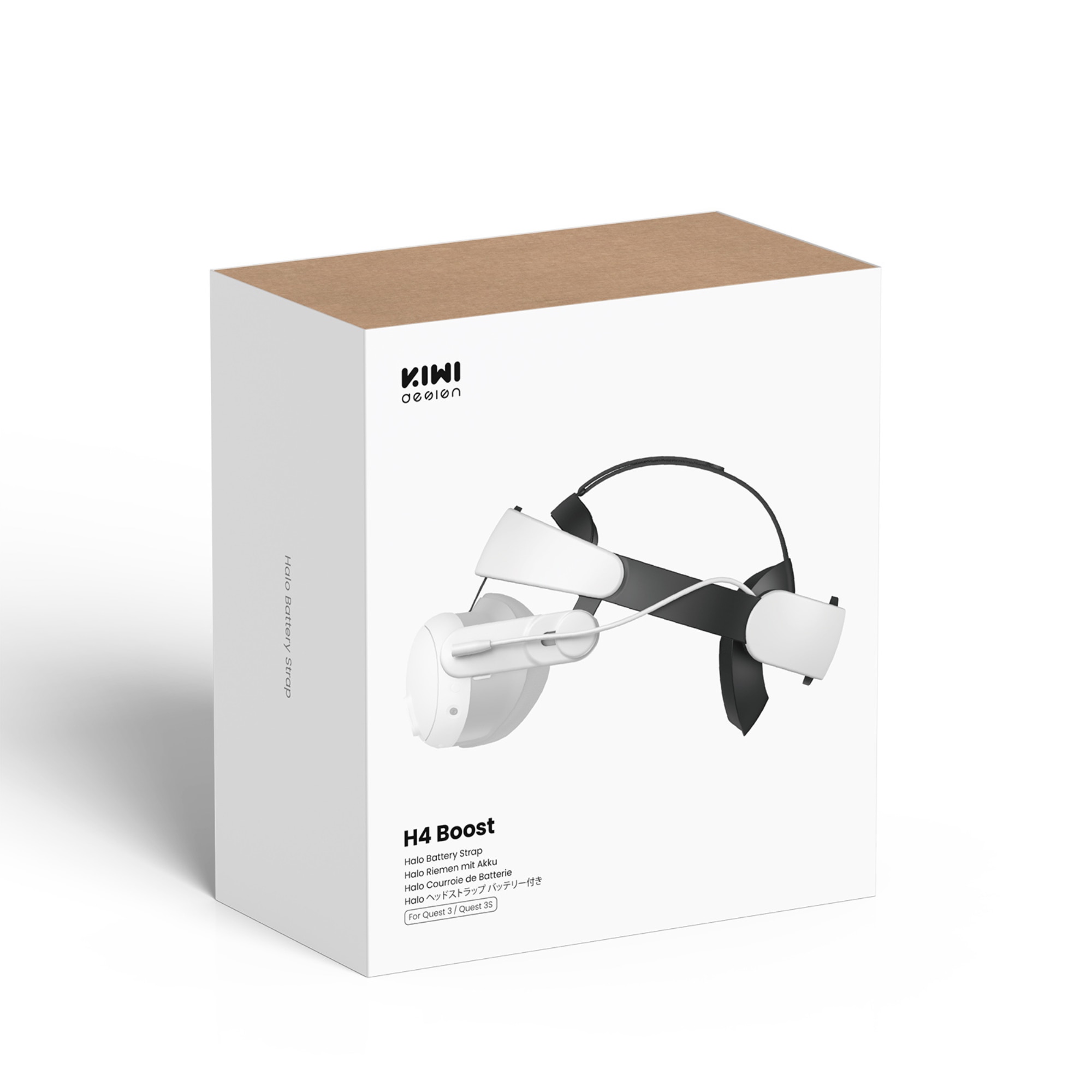 Curea Elite H4 Boost KIWI DESIGN, pentru Meta Quest 3 & 3S - eMAG.ro